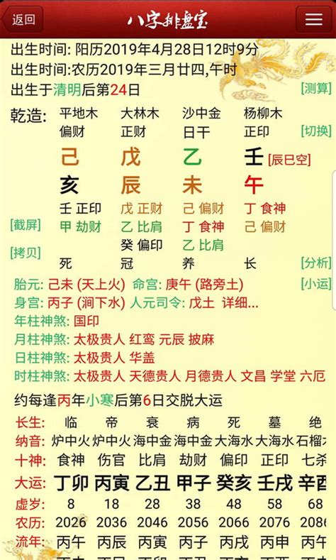 台湾八字排盘|靈匣網生辰八字線上排盤系統